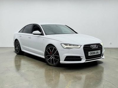 Begagnad Audi A6 S-Line 190 HK (139 kW) 2016 Vit Sedan