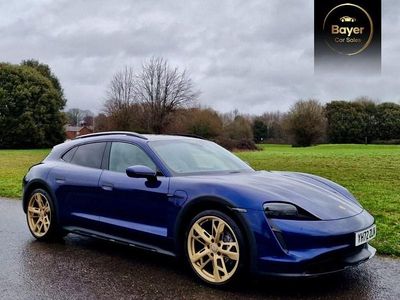 Used Porsche Taycan Cross Turismo 350 kW (476 HP) 2022 Blue Estate