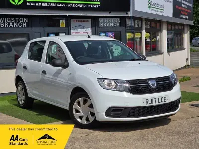 Used Dacia Sandero Ambiance 2017 White Hatchback