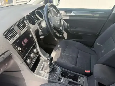 Used VW Golf VII Match 130 HP (95 kW) 2019 Blue Hatchback