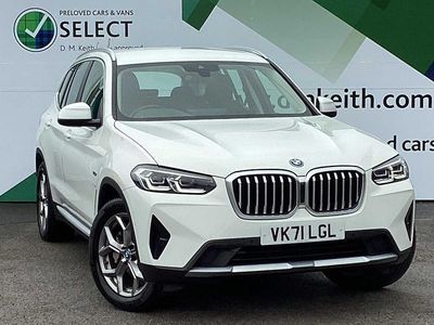 Used BMW X3 xLine 2021 Alphine white SUV