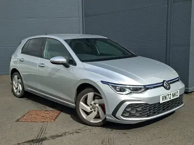 Used VW Golf VIII GTE 245 HP (180 kW) 2022 Silver Hatchback
