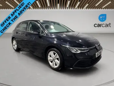 Used VW Golf VII S 150 HP (110 kW) 2021 Black Hatchback
