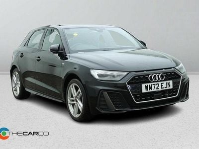 Used Audi A1 Sportback S-Line 95 HP (69 kW) 2022 Black Hatchback