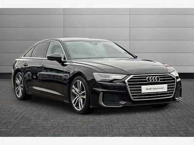Black Used 2023 Audi A6 S-Line Sedan | £22,795 (Good price)
