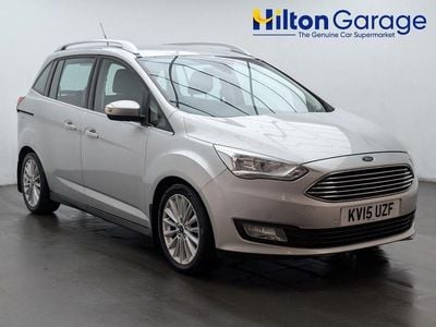 Silver Used 2015 Ford Grand C-Max Titanium MPV | £7,350 (Good price)