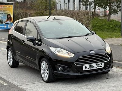 Used Ford Fiesta Titanium 2016 Black Hatchback