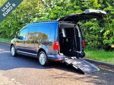used VW Caddy Maxi Life 5 Seat Auto Wheelchair Accessible Disabled Access Ramp Car