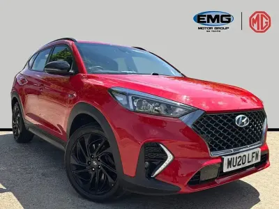 Used Hyundai Tucson N Line 177 HP (130 kW) 2020 Red SUV
