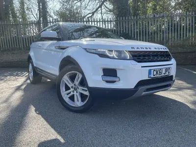 Used Land Rover Range Rover evoque Pure 2011 White Coupe