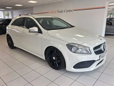 Used Mercedes A180 Executive 109 HP (80 kW) 2016 White Hatchback