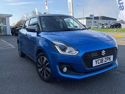 Used Suzuki Swift SZ5 111 HP (81 kW) 2018 Blue/silver Hatchback