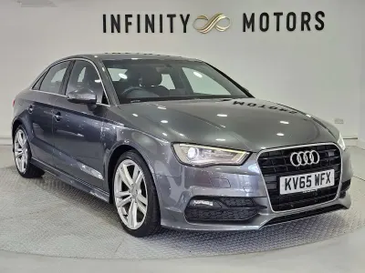 Used Audi A3 S-Line 2015 Grey Sedan