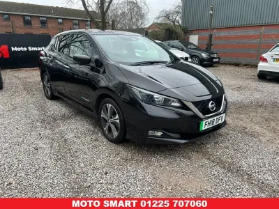Gebraucht Nissan Leaf 110 kW (150 PS) 2018 Schwarz Kleinwagen