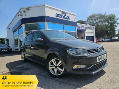 Begagnad VW Polo Match 60 HK (44 kW) 2016 Grå Halvkombi