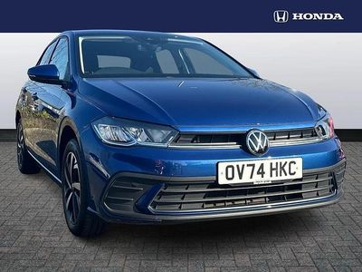 Used VW Polo Match 94 HP (69 kW) 2024 Blue Hatchback