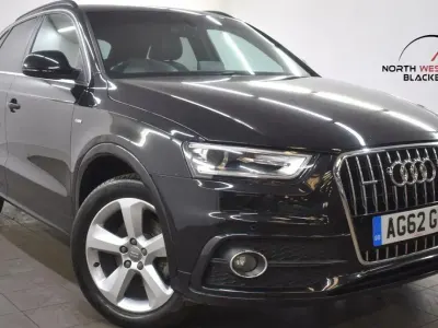 Used Audi Q3 S-Line 177 HP (130 kW) 2012 Black SUV