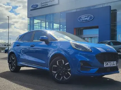 Używany Ford Puma ST-Line X 125 KM (91 kW) 2023 Niebieski SUV