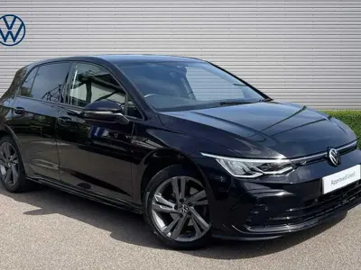 Used VW Golf VIII R-line 147 HP (108 kW) 2021 Black Hatchback