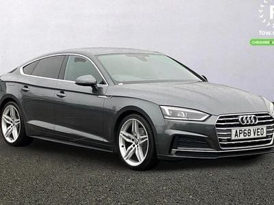 Used Audi A5 Sportback S-Line 150 HP (110 kW) 2019 Grey Hatchback