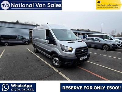 Used Ford Transit S 130 HP (95 kW) 2022 Silver Van