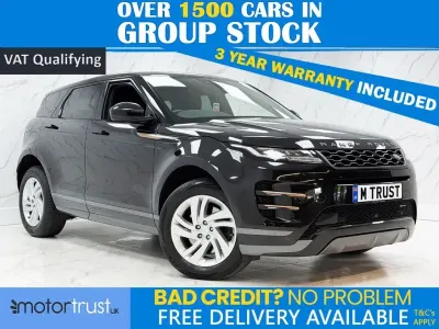 Used Land Rover Range Rover evoque R-Dynamic 204 HP (150 kW) 2022 Black SUV