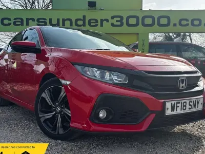 Used Honda Civic EX 129 HP (94 kW) 2018 Red Hatchback