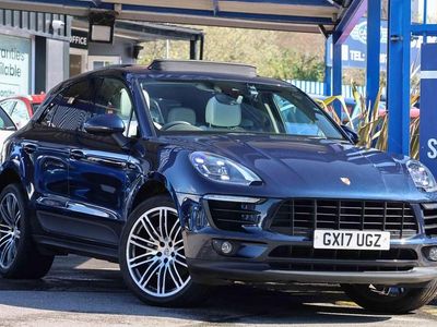 Used Porsche Macan S 2017 Blue SUV
