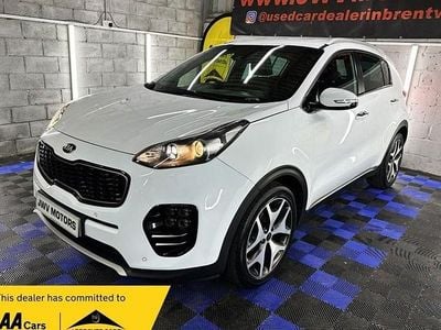 Used Kia Sportage GT-Line 114 HP (83 kW) 2017 White SUV