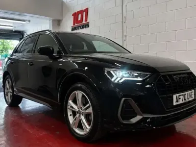 Używany Audi Q3 S-Line 190 KM (139 kW) 2020 Czarny SUV