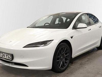 White Used 2024 Tesla Model 3 RWD Sedan | £27,450 (Expensive)