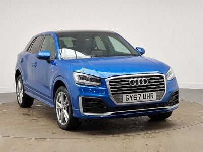 Used Audi Q2 S-Line 190 HP (139 kW) 2017 Blue SUV