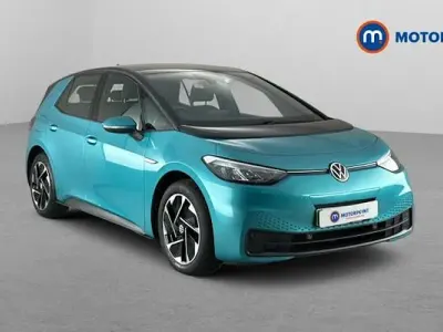 Used VW ID.3 Pro 150 kW (204 HP) 2022 Blue Hatchback