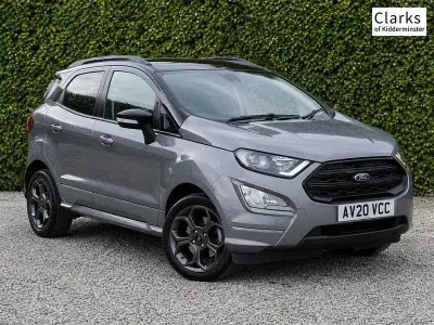 Used Ford Ecosport ST-Line 125 HP (91 kW) 2020 Silver SUV