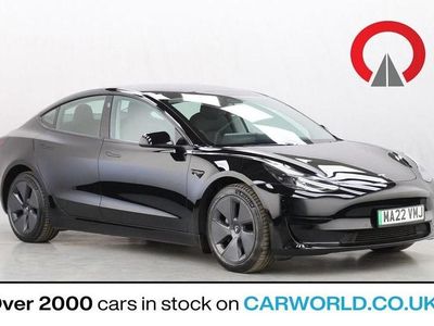 Used Tesla Model 3 Standard Range Plus 177 kW (241 HP) 2022 Black Sedan