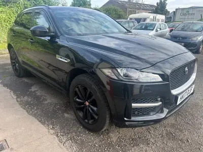 Używany Jaguar F-Pace R-Sport 2017 Czarny SUV