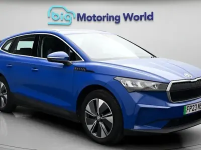 Used Skoda Enyaq iV ecoSuite 150 kW (204 HP) 2023 Blue SUV