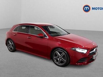Used Mercedes A180 AMG Line Premium 136 HP (100 kW) 2021 Red Hatchback