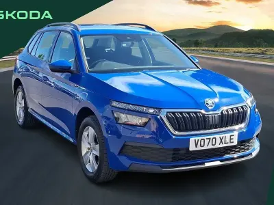 Used Skoda Kamiq 94 HP (69 kW) 2020 Blue SUV