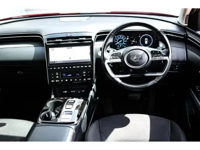 Used Hyundai Tucson Premium 230 HP (169 kW) 2021 Engine red SUV