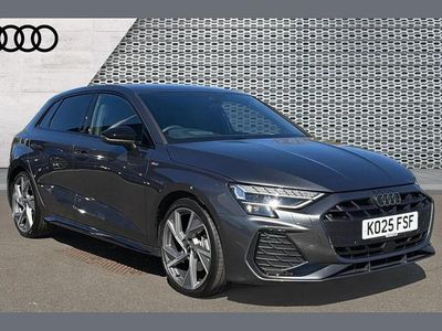 Used Audi A3 Black Edition 147 HP (108 kW) 2025 Grey Hatchback