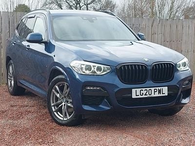 Used BMW X3 M Sport 190 HP (139 kW) 2020 Blue SUV