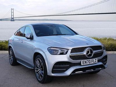 Silver Used 2021 Mercedes GLE400 AMG Line Premium Plus Coupe | £40,748 (Fair price)