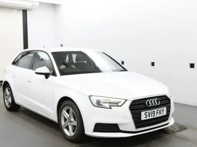 Used Audi A3 Performance 116 HP (85 kW) 2019 White Sedan