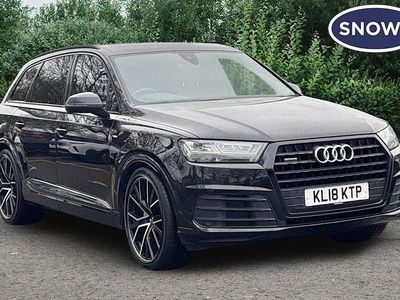 Used Audi Q7 Black Edition 272 HP (200 kW) 2018 Black SUV