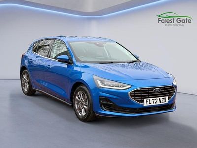 Used Ford Focus Style 125 HP (91 kW) 2022 Blue Hatchback
