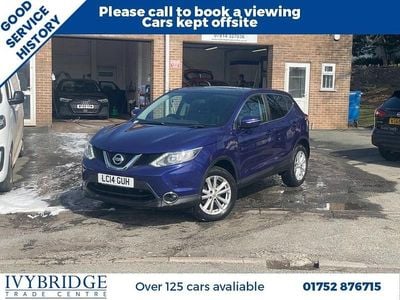 Used Nissan Qashqai Acenta Premium 110 HP (80 kW) 2014 Blue SUV