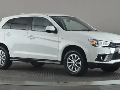 Używany Mitsubishi ASX 117 KM (86 kW) 2017 Biały SUV
