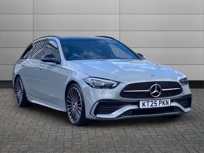 Used Mercedes C220 AMG Line Premium Plus 196 HP (144 kW) 2025 Grey Estate