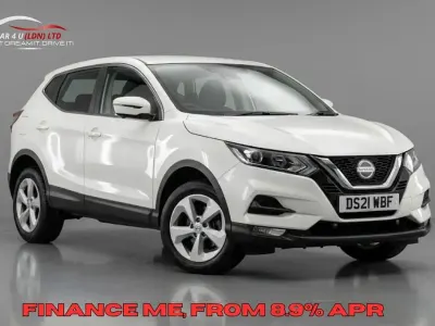 Used Nissan Qashqai Acenta Premium 2021 White SUV